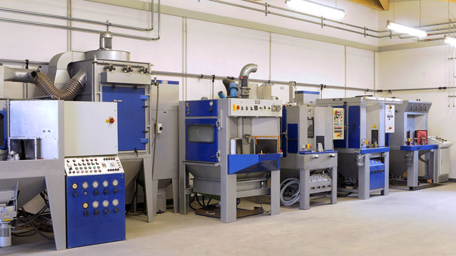 Lortz Strahltechnik Produktion