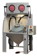 Drehkorb-Strahlanlage