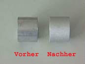Beispiel für Aufrauen
